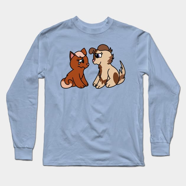 Tessa and Yaz {2022} Long Sleeve T-Shirt by seasonsofMCG